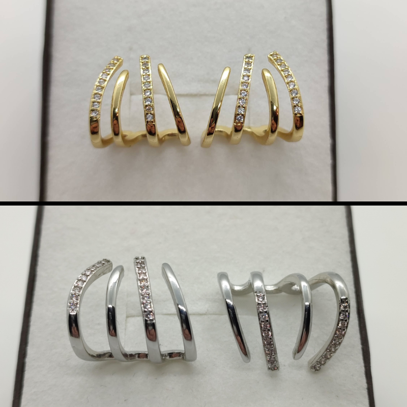 Mirami - Auskarai su cirkoniu