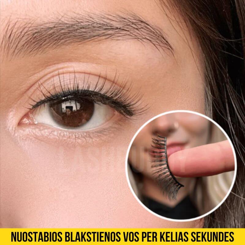 iLash blakstienos - Nuostabios blakstienos be klijų ir nusivylimo