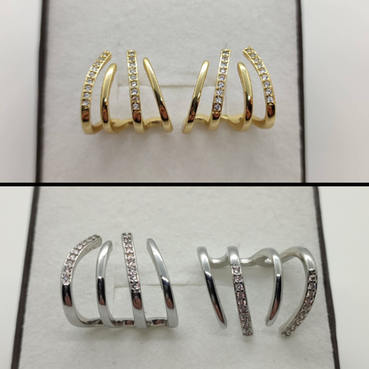 Mirami - Auskarai su cirkoniu