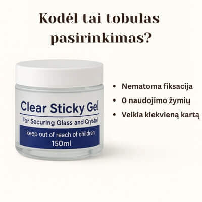 Apsaugokite tai kas brangu - patikimas, nepastebimas daugkartinis sprendimas