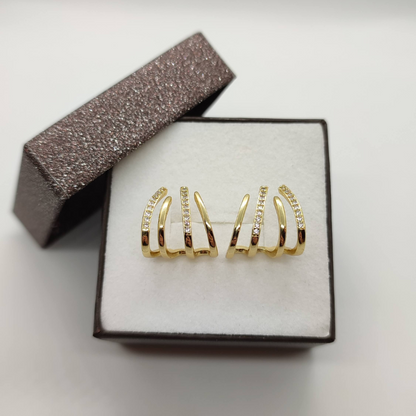 Mirami - Auskarai su cirkoniu