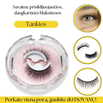 iLash blakstienos - Nuostabios blakstienos be klijų ir nusivylimo 