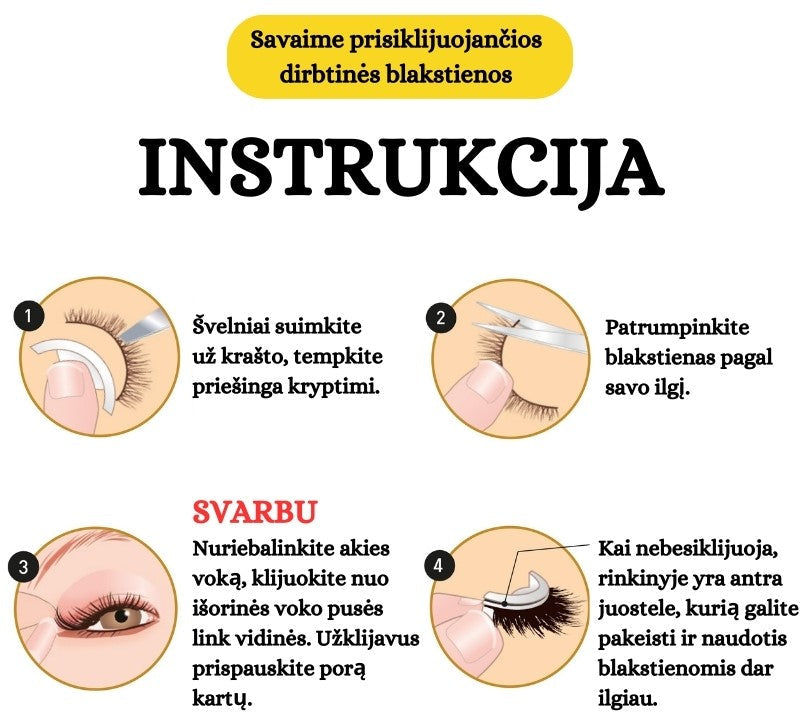 iLash blakstienos - Nuostabios blakstienos be klijų ir nusivylimo 