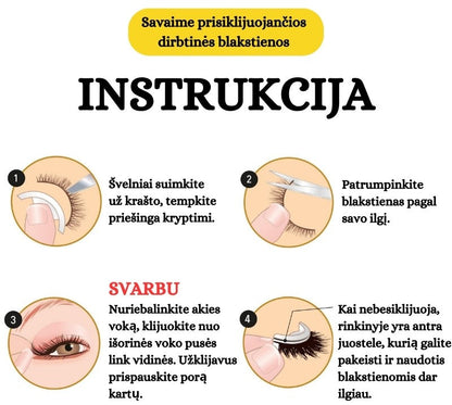 iLash blakstienos - Nuostabios blakstienos be klijų ir nusivylimo 