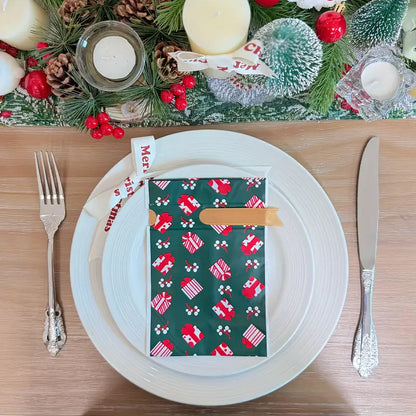 Dovanų maišeliai pakeičiamas pakavimas iš kančios į kelių minučių pramogą